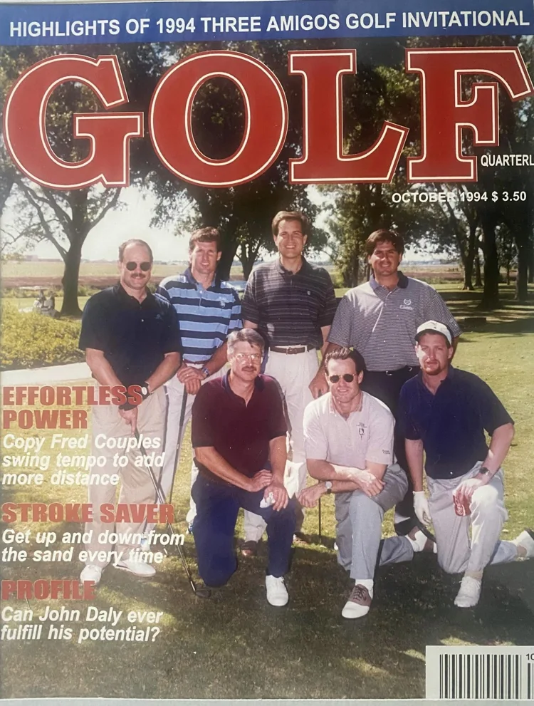 GOLF Quarterly, October 1994, featuring highlights of the Three Amigos Golf Invitational.
